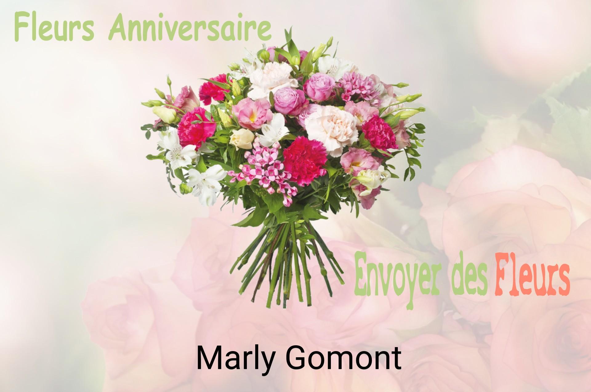 Bouquet de fleurs d’anniversaire livré à Marly-Gomont